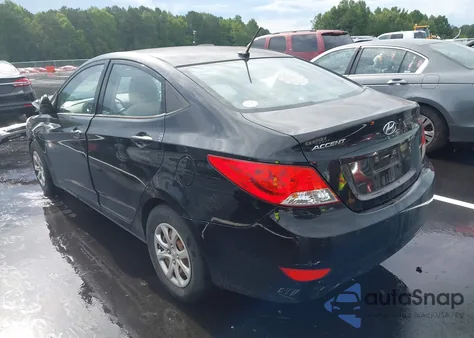 2014 Hyundai Accent Gls z USA, uszkodzony, nr VIN KMHCT4AE0EU777148